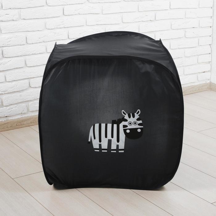 Палатка детская "Домик/ Зебра", 60 × 60 × 60 см