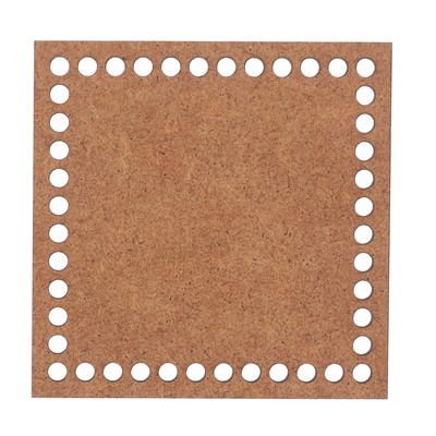 Заготовка для вязания "Квадрат" МДФ 10х10 см (ДЕК-863)