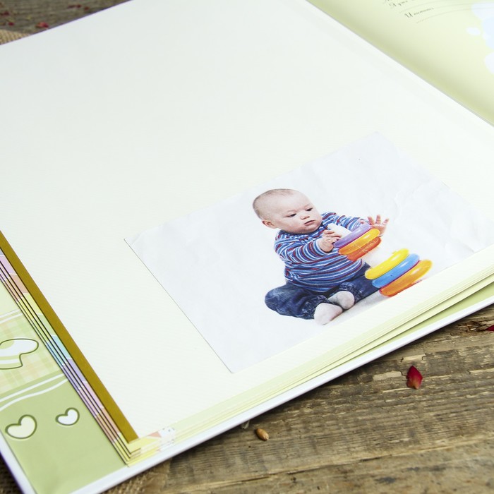 Фотоальбом магнитный 11 листов Image Art "Мой первый год жизни" 30х31 см