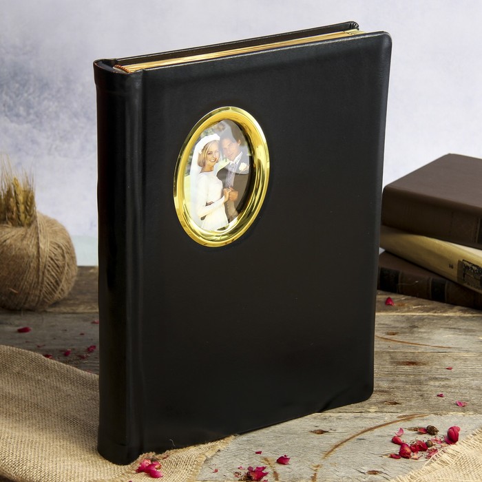 Фотоальбом на 24 фото 21х30 см Image Art FА424-1В книжный п-т кожаная обложка