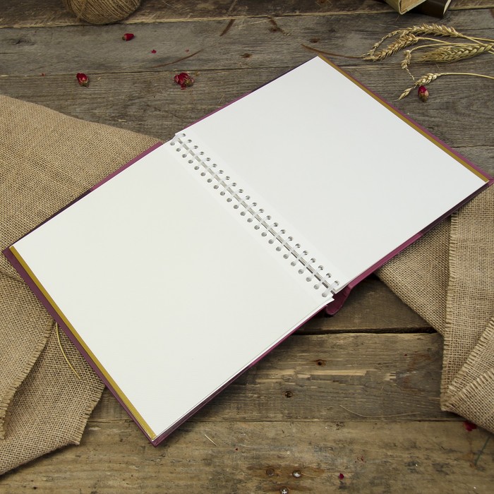 Фотоальбом магнитный 10 листов Image Art серия 129 цветы 23х28 см