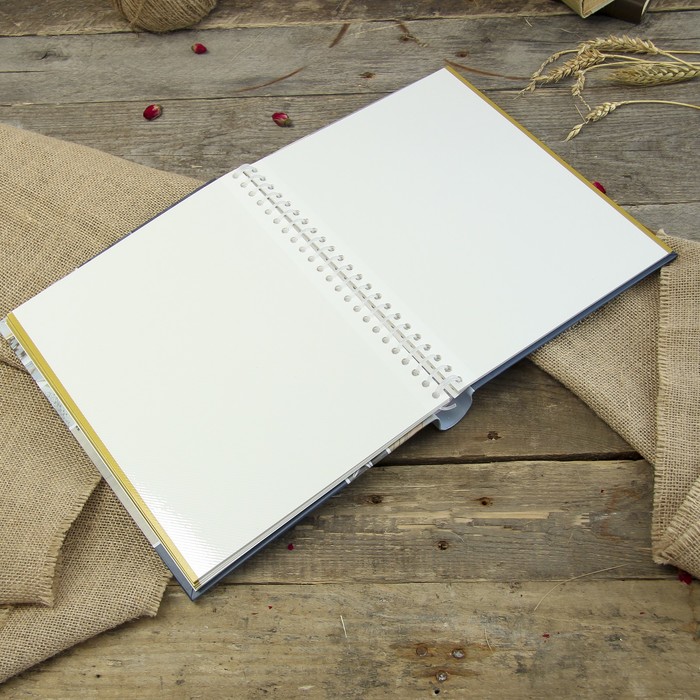 Фотоальбом магнитный 20 листов Image Art серия 8 нейтральный 23х28 см