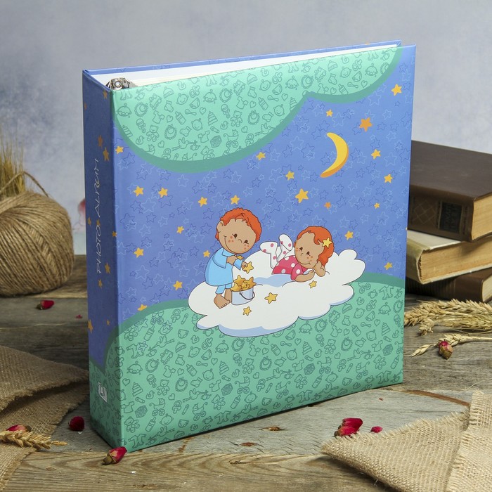 Фотоальбом магнитный 50 листов Image Art  серия 132 детская 23х28 см  МИКС