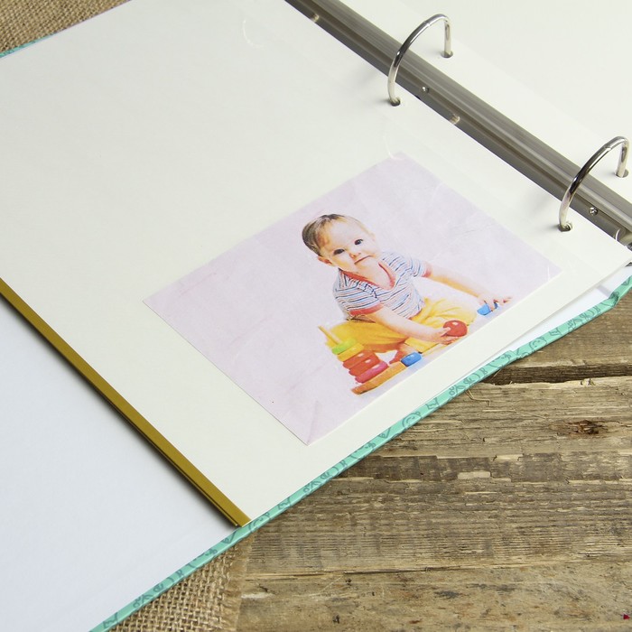 Фотоальбом магнитный 50 листов Image Art серия 132 детская 23х28 см МИКС