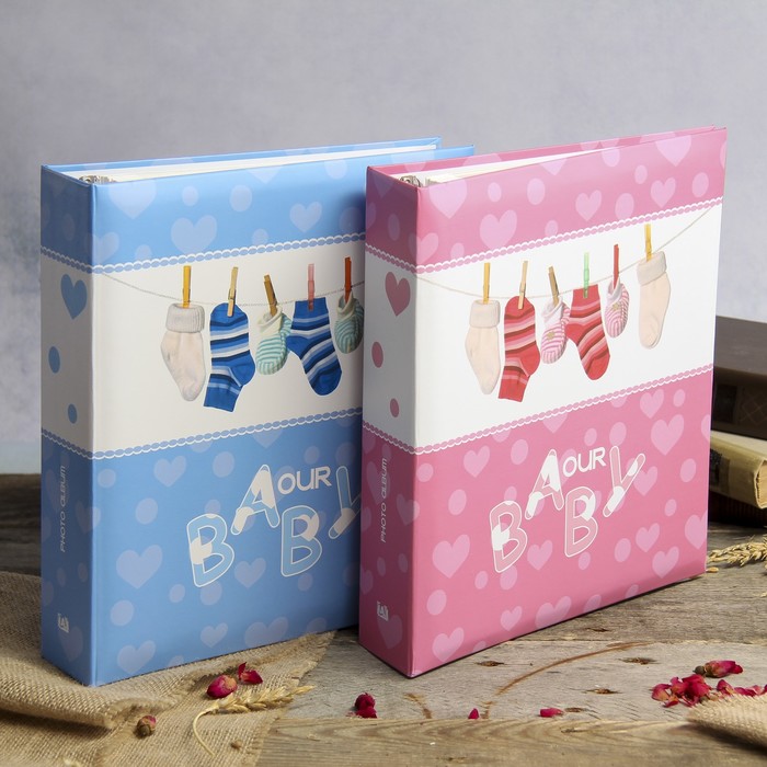 Фотоальбом магнитный 50 листов Image Art серия 201 детская 23х28 см МИКС