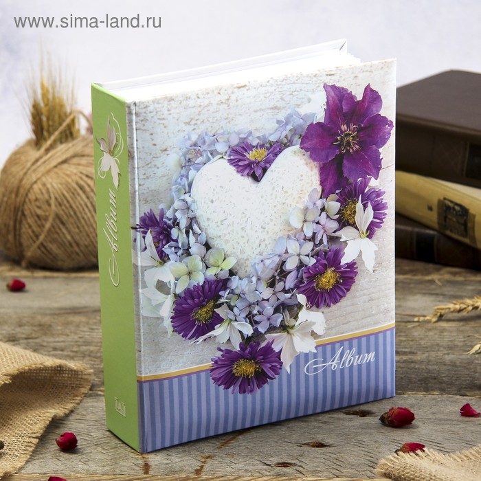 

Фотоальбом на 200 фото 10х15 см Image Art 157 цветы