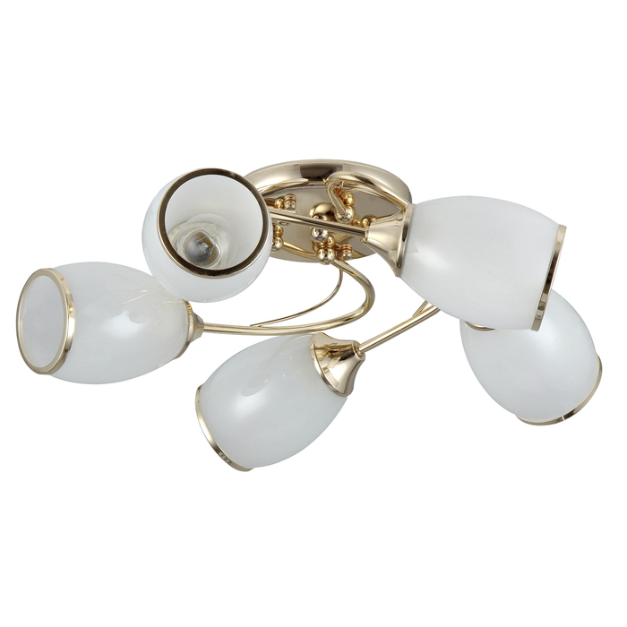 Люстра "Ариадна" 5x60Вт E27 золото