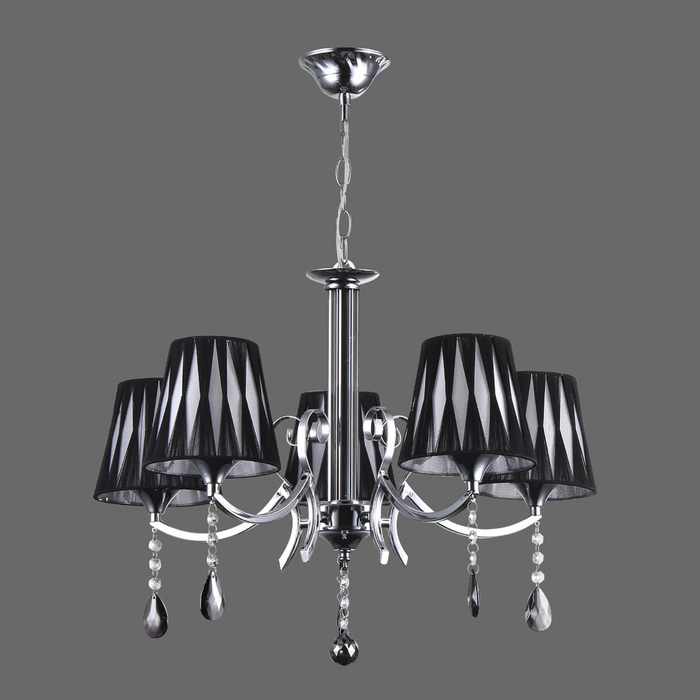 Люстра "Арина" 5x60Вт E27 хром 58x58x65.5 см.