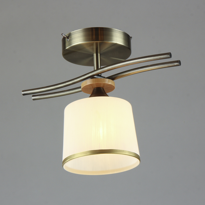 Светильник  "Ненси" 1x60Вт E27 бронза