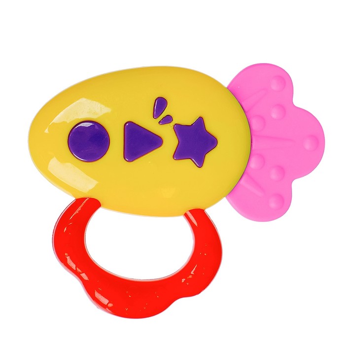 Погремушка «Ракета», цвета МИКС