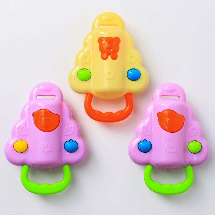 Погремушка «Дерево», цвета МИКС