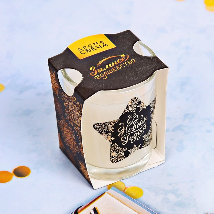 Свеча "С Новым Годом!"