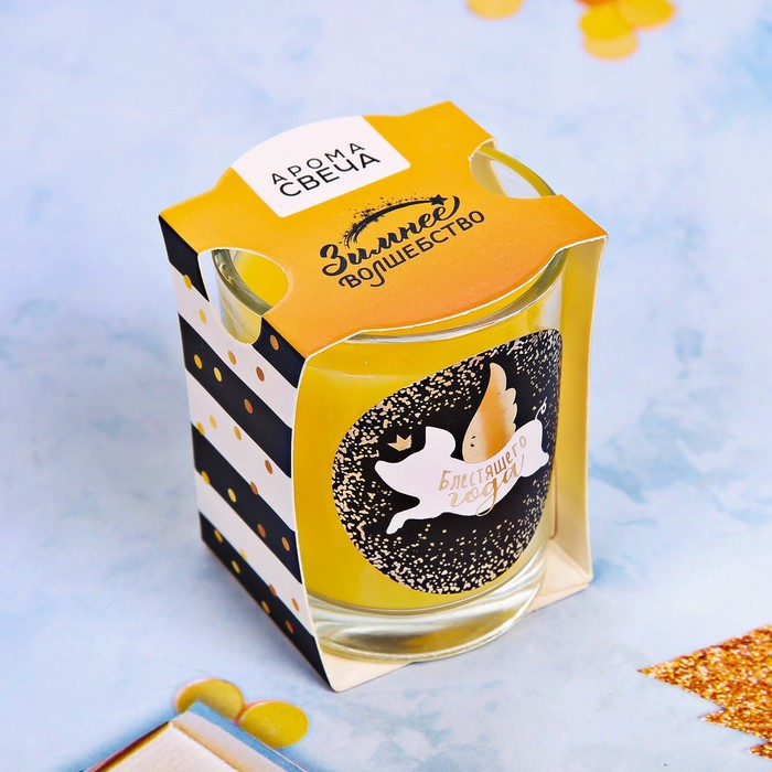 Свеча "Блестящего года!"