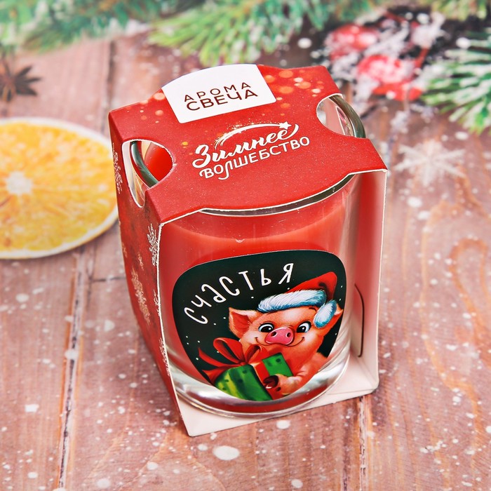 Свеча "Счастья!"