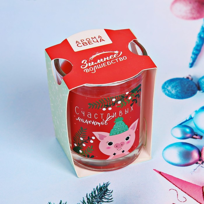 Свеча "Счастливых моментов!"