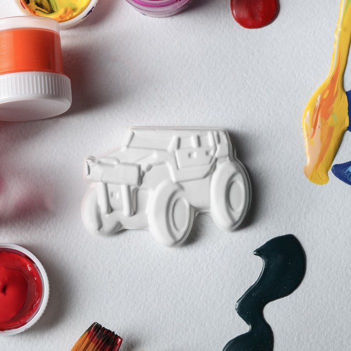 Фигурка для нанесения "Машинка плоская" №2