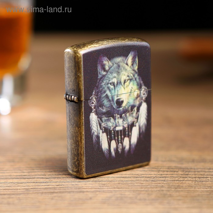 

Зажигалка электронная "Волчий дух", дуговая, от USB, 1.4 х 4 х 5.5 см