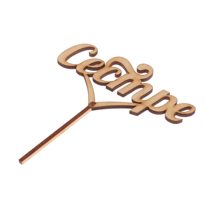 Топпер "Сестре" 12х6 см