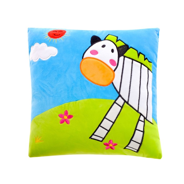 Мягкая игрушка-подушка "Корова", 30 см, МИКС