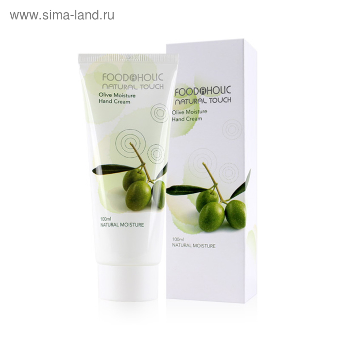 

Крем для рук FoodaHolic с экстрактом оливы, 100 мл