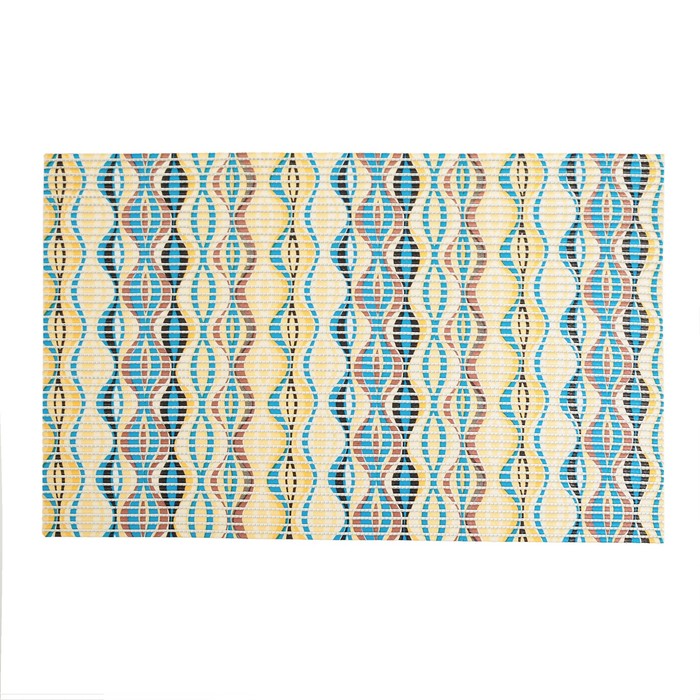 Коврик противоскользящий "Полотно", дизайн МИКС