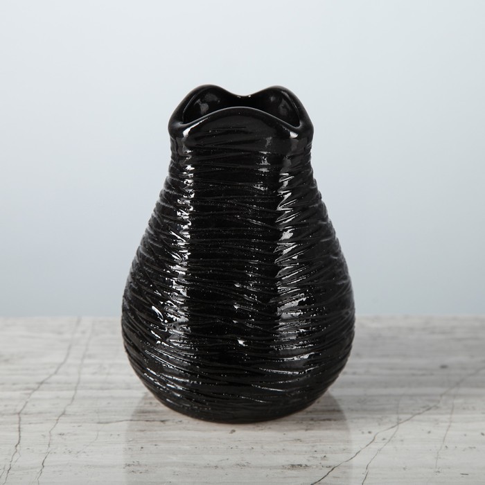 Ваза "Бутончик" тёмная