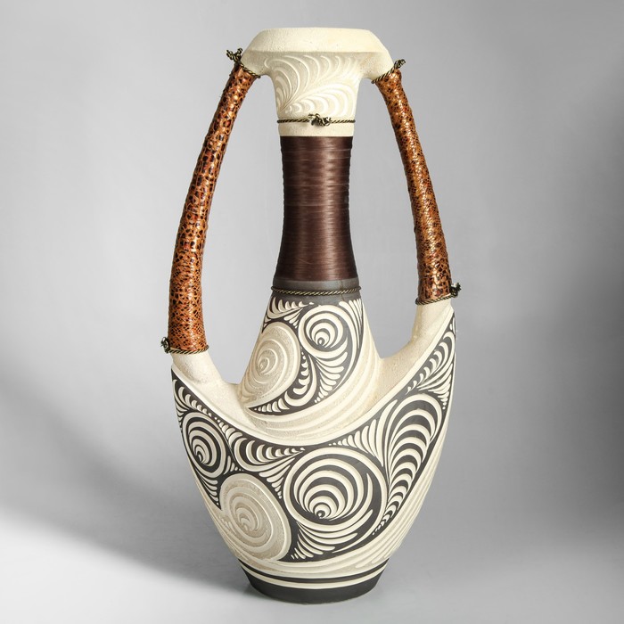 Ваза "Олимпия" шамот  микс