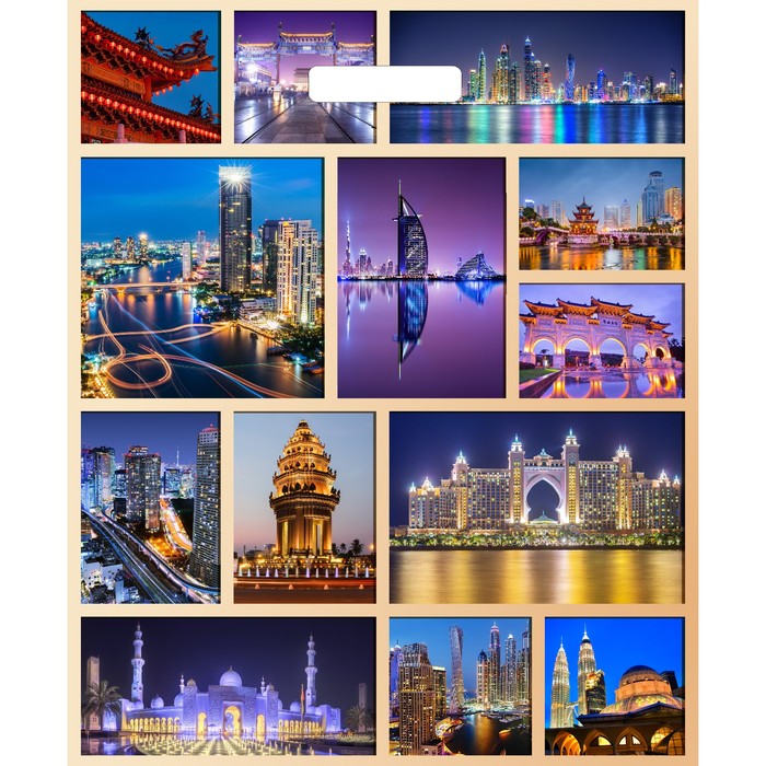 Пакет "Азия", полиэтиленовый с вырубной ручкой, 50 х 60 см, 100 мкм