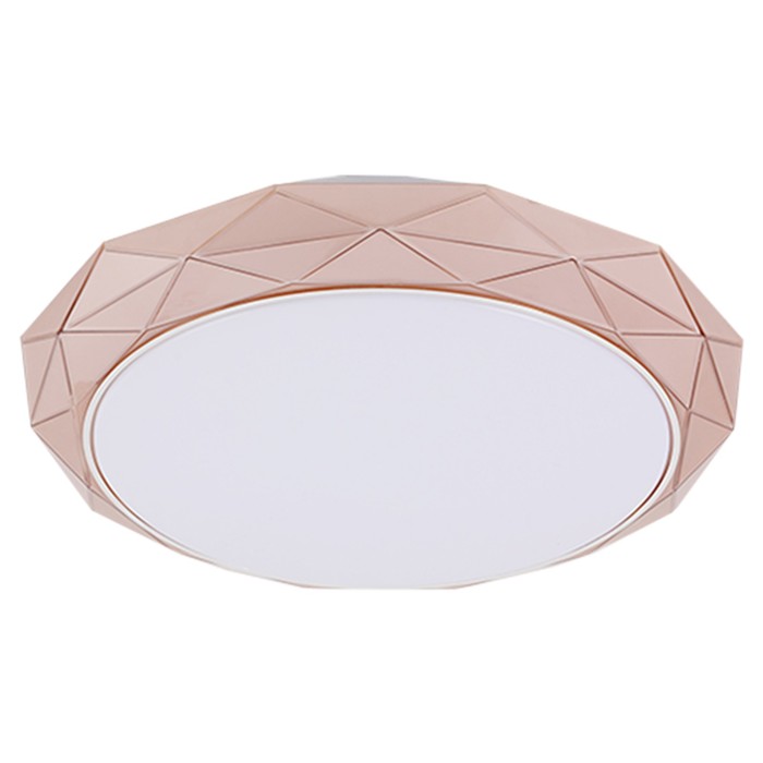 Светильник "Кристалл" 1x72Вт LED коричневый 50x50x7см