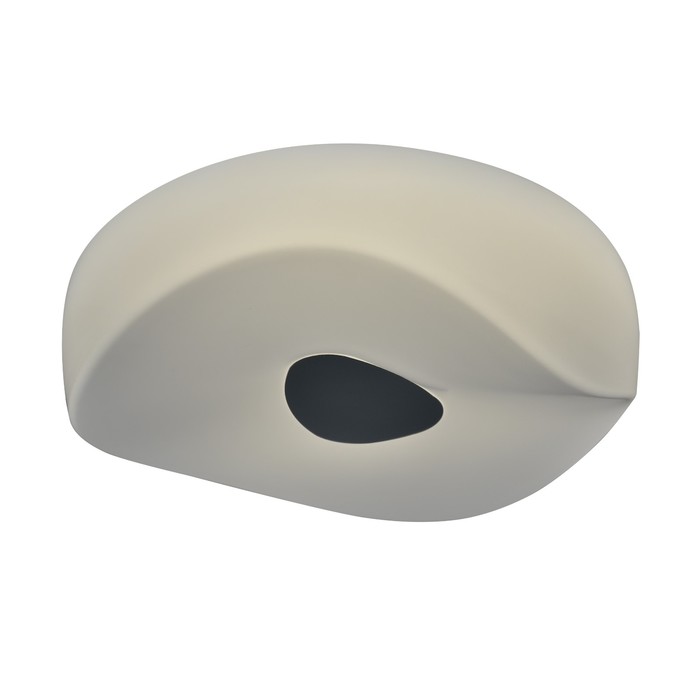 Светильник "Комо" 1x56Вт LED черный, белый 41x41x14см