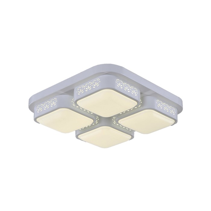 Светильник "Лабиринт" 4x7,5Вт LED белый 45x45x8см