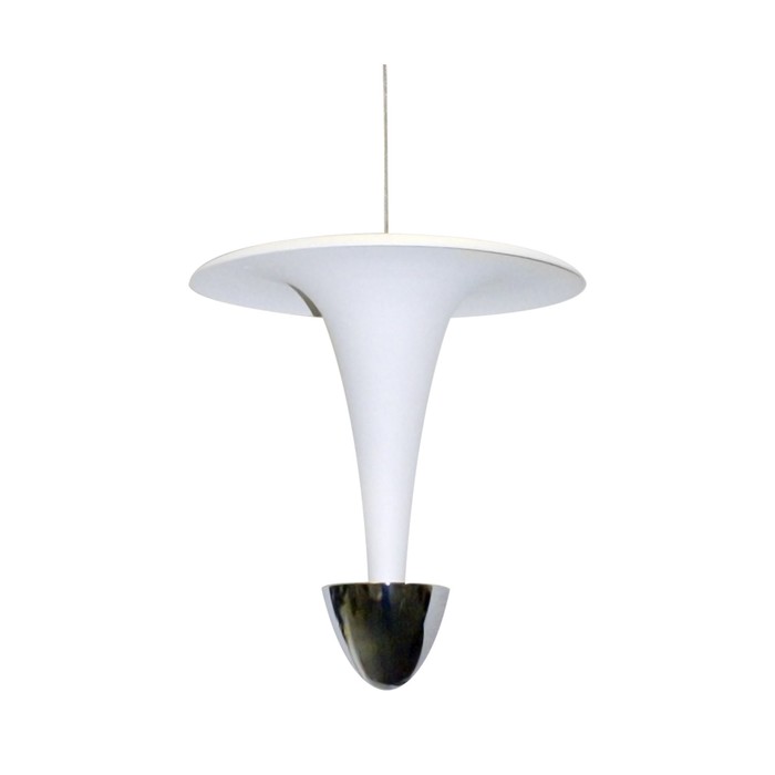 Светильник "Мантар" 1x7Вт LED белый 18x18x120см