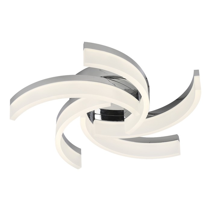 Люстра "Фейерверк" 5x12Вт LED белый 55x55x11см