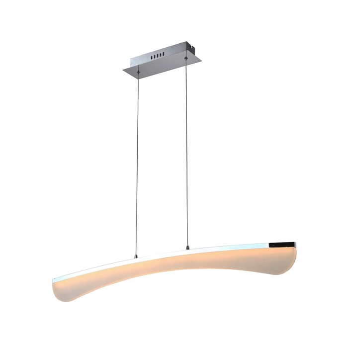 Светильник "Рива" 1x20Вт LED хром 100x10x120см