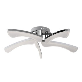 

Люстра "Рива" 5x8Вт LED хром 82x82x20см