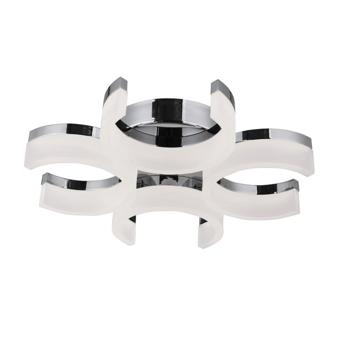 Люстра "Омега" 4x12Вт LED хром 45x45x20см