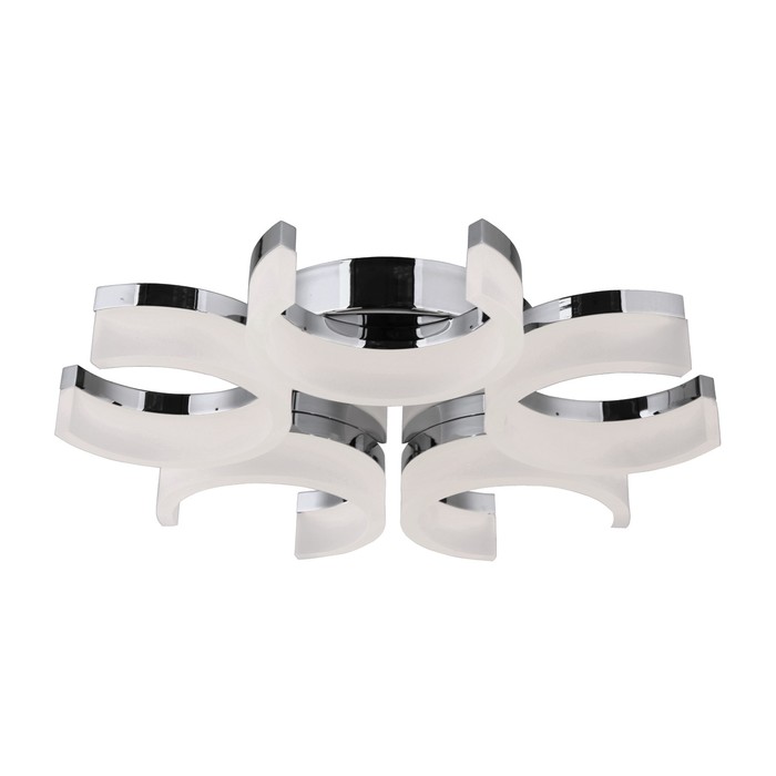 Люстра "Омега" 5x12Вт LED хром 50x50x20см