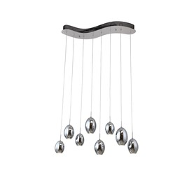 

Светильник "Метеорит" 8x3Вт LED хром 70x30x120см