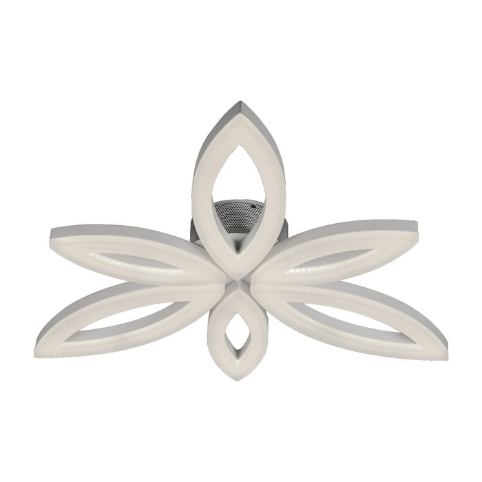 Люстра "Флора" 6x8,5Вт LED белый 63x63x12см