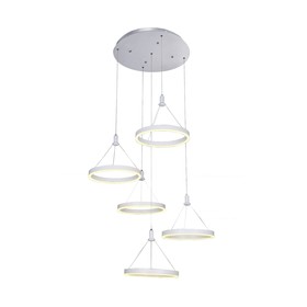 

Светильник "Тор" 5x18Вт LED белый 40x40x110см