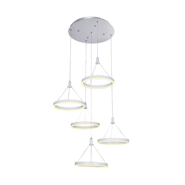 Светильник "Тор" 5x18Вт LED белый 40x40x110см