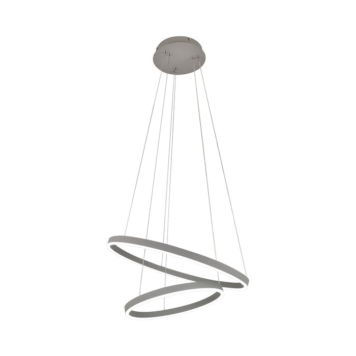 Светильник "Тор" 2x30Вт LED cерый 60x60x110см