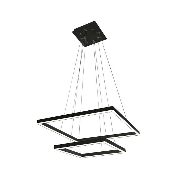 Светильник "Альтис" 2x30Вт LED черный 60x60x110см