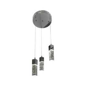 

Светильник "Аква" 3x5Вт LED хром 30x30x130см