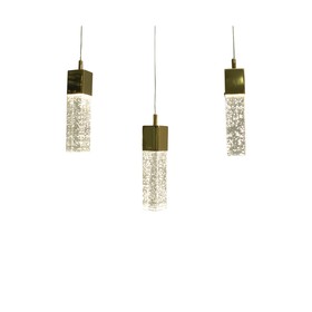 

Светильник "Аква" 3x5Вт LED золото 50x10x130см