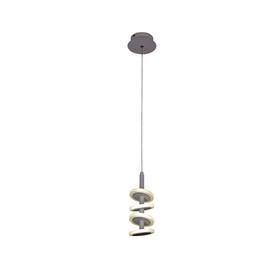 

Светильник "Пружинки" 1x12Вт LED белый 10x10x110см
