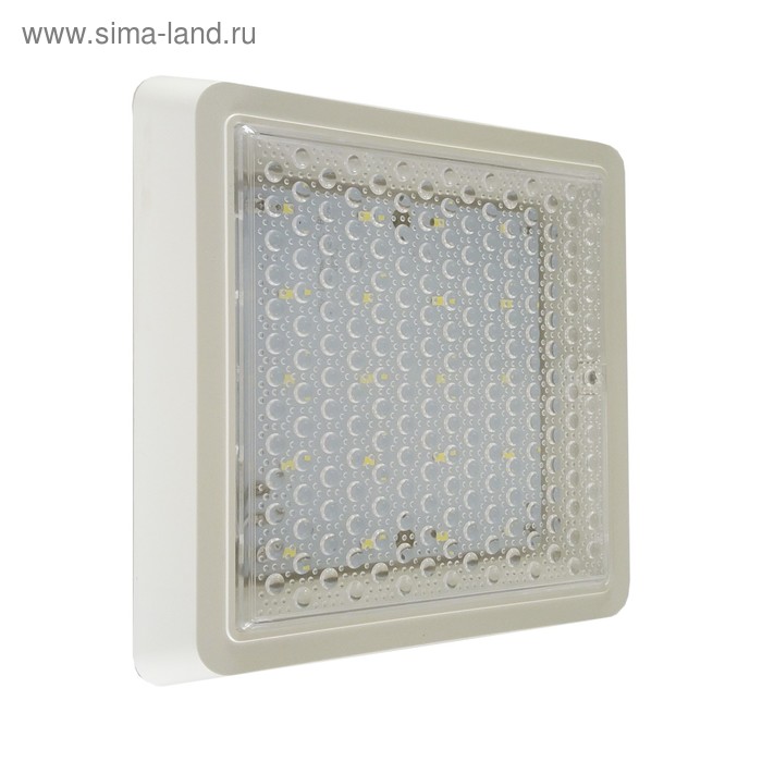 

Светильник «Сигма» 1x8Вт LED белый 18,5x18,5x3,5см