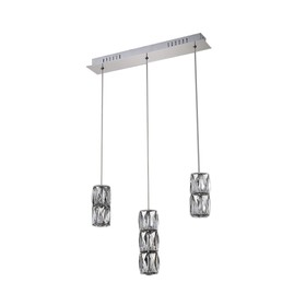 

Светильник "Аква-кристалл" 7x5Вт LED хром 45x7x150см