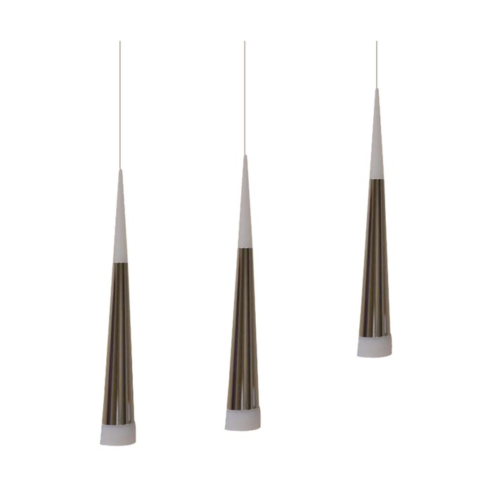 Светильник "Рэй" 3x7Вт LED хром 65x7x150см