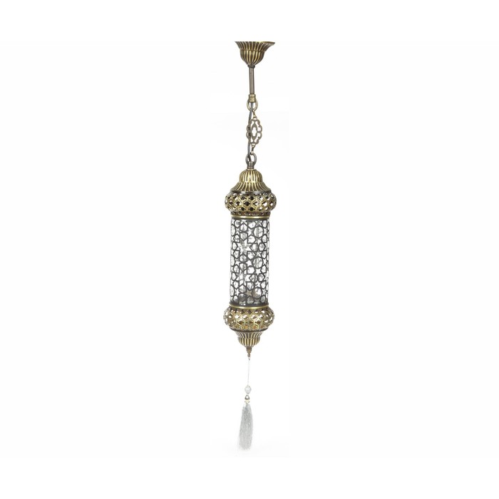 Светильник "Чингис" 1x40Вт E14 бронза 10x10x60см